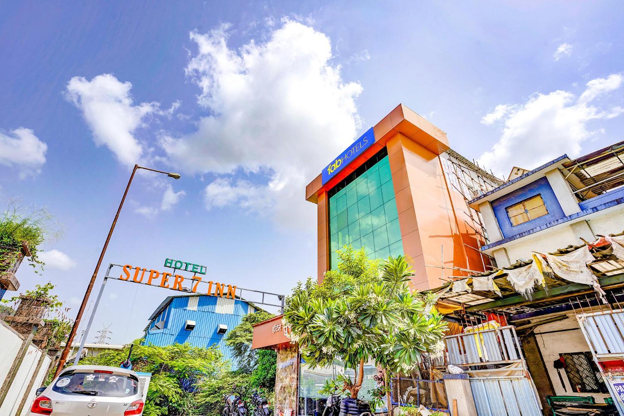 Fabexpress Super 7 Inn - Nr Rabale Station Navi Mumbai Ngoại thất bức ảnh